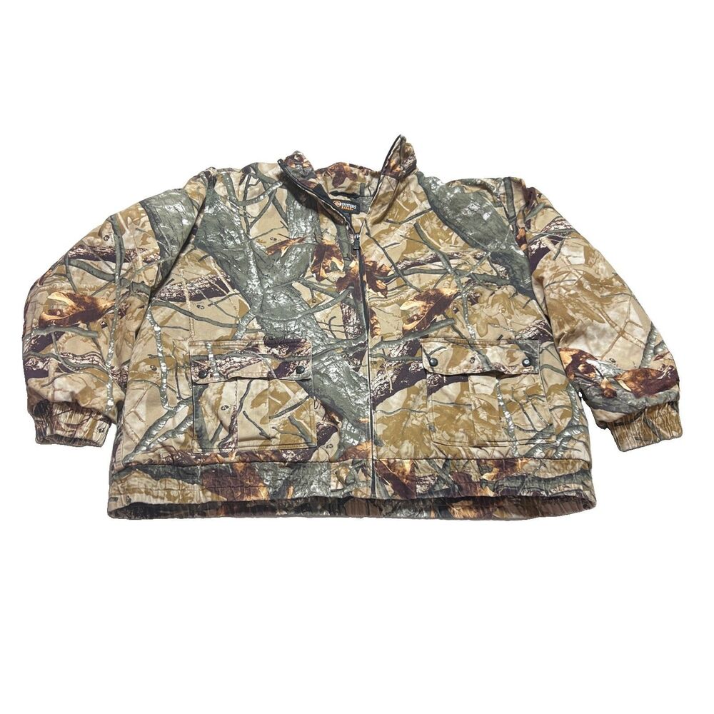 Outfitters Ridge Jacket Men’s 3XLCamouflage Realtree Fusion 3D Camo Hunting